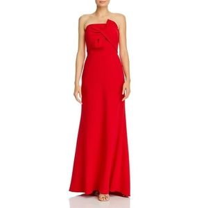 AQUA strapless formal dress